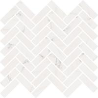 Мозаика SENSI MOS CHEVRON STATUARIO 30x30 от ABK Ceramiche (Италия)