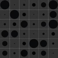 Декор Filippo Soul Tondo Basalto 20x20 от Vives Ceramica (Испания)