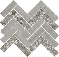 Декор Монтиони мозаичный серый (T042/SG5267) 34x35.5x0.9 от Kerama Marazzi (Россия)