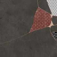 Керамогранит KINTSUGI Japan-Hibi DARKNESS naturale 60.4x60.4 от Fioranese Ceramica (Италия)