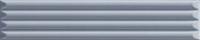 Настенная плитка UP Cannettato Blue Glossy (192137) 5x25 от AVA Ceramica (Италия)