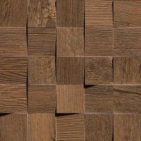 Мозаика Axi Dark Oak Mosaico 3D (AMV9) 35x35 от Atlas Concorde (Италия)