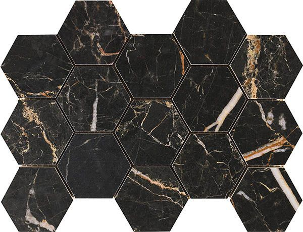 Мозаика MALLA HEX CR LUX LAURANTS BROWN 32.5x22.5 от Pamesa (Испания)