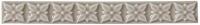 Бордюр STUDIO RELIEVE PONCIANA SILVER SANDS (ADST4021) 2.5x19.8 от ADEX (Испания)