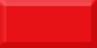 Настенная плитка Monocolor Rojo Biselado Brillo 10x20 от Absolut Keramika (Испания)