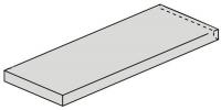 Ступень угловая Drift Light Grey Scal.120 Ang.Sx левая 33x120 от Atlas Concorde (Россия)