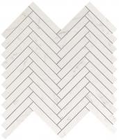 Мозаика настенная Marvel Stone Carrara Pure Herringbone Wall (9SHC) 30.5x30 от Atlas Concorde (Италия)