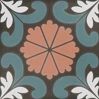 Керамогранит SYNC FLOWER BLUE (125634) 15x15 от DNA Tiles (Испания)