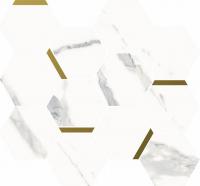 Мозаика STELLARIS STATUARIO WHITE MOSAICO CHIC (620110000220) 28.3x32.8 от Italon (Россия)