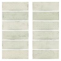 Настенная плитка Arles Cream Decor Mix (12 дизайнов) глянцевая 10x30 от Fabresa (Испания)