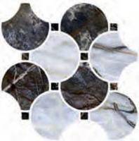 Мозаика SERENADE MOSAICO CIRCLE BLUE 29x29 от Naxos Ceramica (Италия)