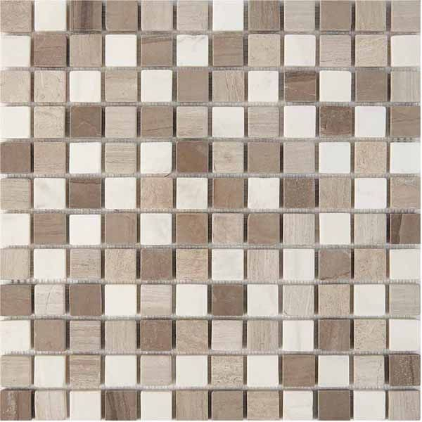 Мозаика PIX279 из мрамора (23x23) 30.5x30.5 от Pixmosaic (Китай)