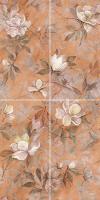 Панно Магнолия 2 матовый из 4 частей (30х60) (VT/B413/4x/11037R) 60x120x9 от Kerama Marazzi (Россия)