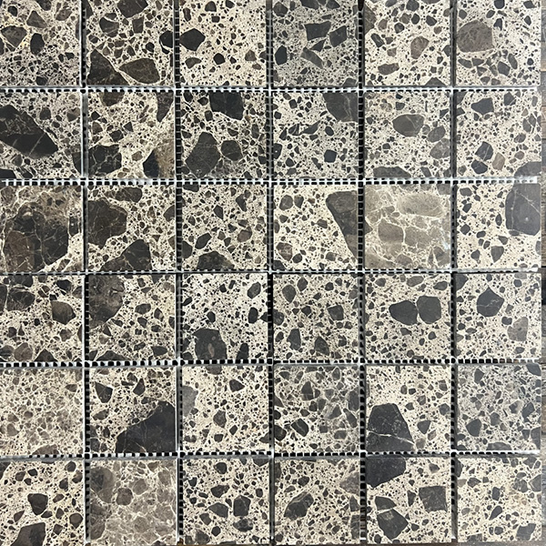 Мозаика PIX 801 Dark Emperador Матовая (48x48) 30.5x30.5x6 от Pixmosaic (Китай)