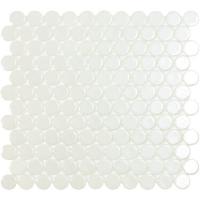 Мозаика Circle № 6000 BR Белый (на сетке) 30.6x31.4 от Vidrepur (Испания)
