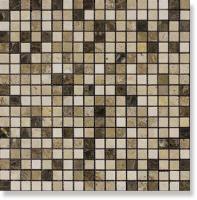 Мозаика мрамор MIX 7MT-88-15P (15x15) 30.5x30.5 от Natural Mosaic (Китай)