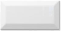 Плитка BISELADO CLASSIC WHITE BR (глянец) 7.5x15 от TAU Ceramica (Испания)