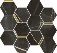 Мозаика STELLARIS ABSOLUT BLACK MOSAICO CHIC (620110000226) 28.3x32.8 от Italon (Россия)