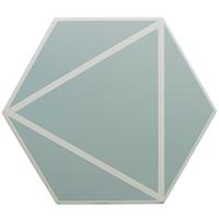 Керамогранит FANCY LINES BLUE (127016) 20x23 от DNA Tiles (Испания)