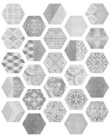 Керамогранит NUUK Hexa (25 вариаций рис.) 23.2x26.7 от ITT Ceramic (Испания)