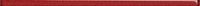 Бордюр Universal Glass UG1L413 красный 2x60 от Cersanit (Россия)