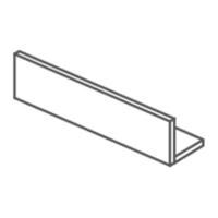 Спецэлемент SHALE TAUPE BORDO L (SL06BR) 15x60 от Italgraniti (Италия)