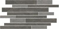 Декор Ламелла SBM011/SG4585 серый темный мозаичный 25x50.2 от Kerama Marazzi (Россия)