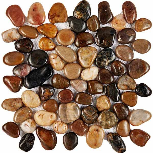 Мозаика PIX266 из гальки 30.5x30.5 от Pixmosaic (Китай)