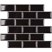 Мозаика Metro Black Glossy (AM84445) (4.5х9.5) 28.8x29.4x6.5 от StarMosaic (Китай)
