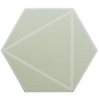 Керамогранит FANCY LINES MINT (127020) 20x23 от DNA Tiles (Испания)