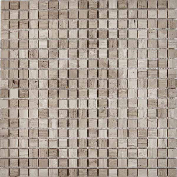 Мозаика PIX253 из мрамора (15x15) 30.5x30.5 от Pixmosaic (Китай)