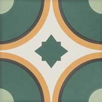 Керамогранит SYNC CIRCLE GREEN (125631) 15x15 от DNA Tiles (Испания)