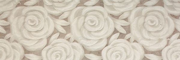 Настенная плитка 9535 Rectificado Crema Relieve Rose 30x90 от Porcelanite Dos (Испания)