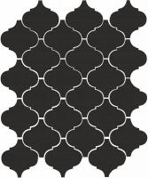 Настенная плитка Арабески глянцевый черный (65001) 26x30 от Kerama Marazzi (Россия)