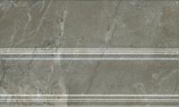 Плинтус Кантата серый глянцевый (FMB034) 25x15x1.5 от Kerama Marazzi (Россия)