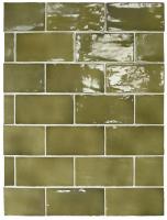 Настенная плитка MANACOR BASIL GREEN (26908) 7.5x15 от Equipe Ceramicas (Испания)
