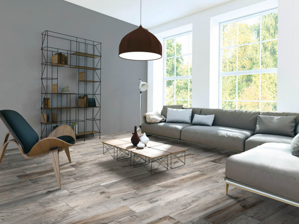 Керамогранит LIVING MARRONE (J86349) 7.5x45 от Rondine Group RHS (Италия)
