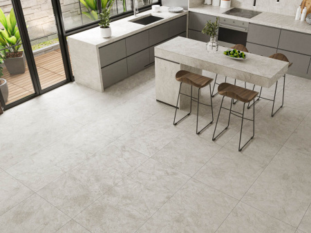 Керамогранит GRANITE Limestone White Structura (NTT99618M) 60x120 от NT Ceramic (Индия)