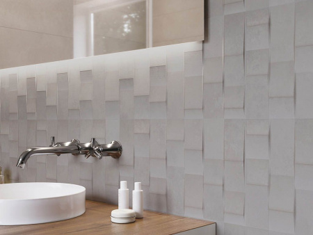 Настенная плитка GRAVITY CONCEPT SILVER 29x100 от Ibero Ceramicas (Испания)