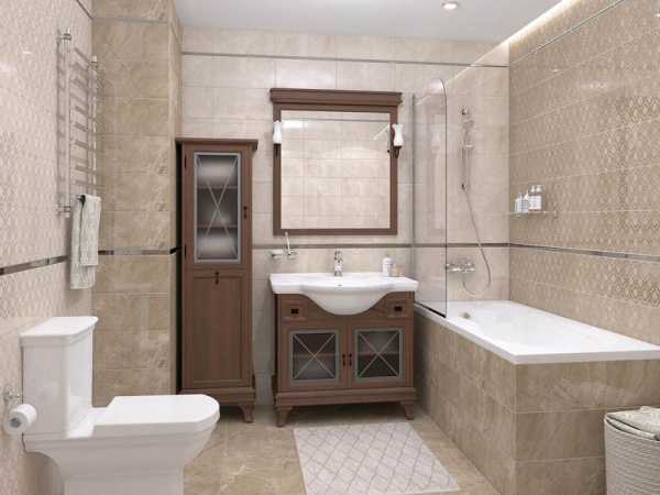 Декор Avelana Sunshine 08-03-11-1337 бежевый 20x40 от Laparet