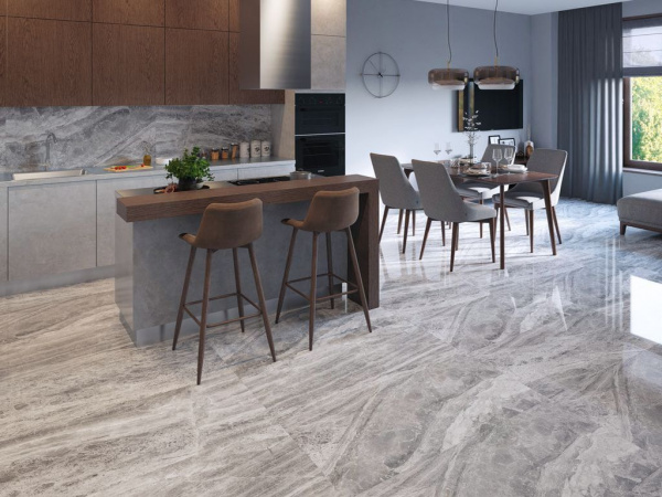 Керамогранит PALACIO Stelia Brown Polished 60x120 от Staro (Индия)