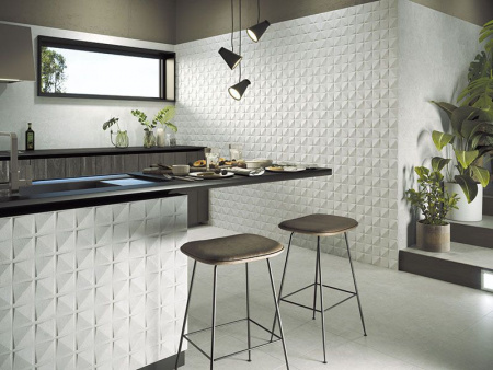 Настенная плитка MATERIA TEXTILE IVORY 25x80 от Cifre Ceramica (Испания)