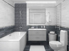 Декор Zen мозаичный белый MM60070 20x60 от Laparet