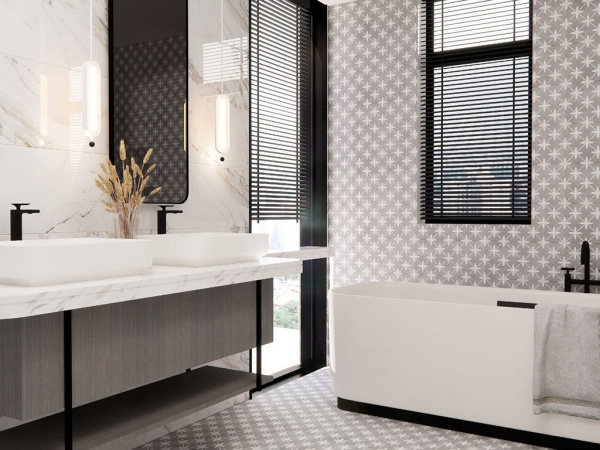 Керамогранит STAR Black Pre 45x45 от Prissmacer (Испания)