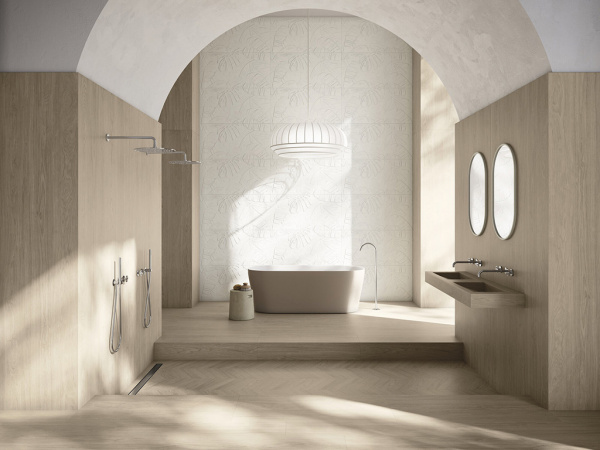 Керамогранит KINFOLK KINSTONE CHALK RECT (A041202) 120x280 от APE Ceramica (Испания)
