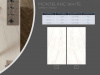 Керамогранит BOOKMATCH MONTBLANC WHITE A SOFT MATT. 160x320x0.6 от Ascale (Испания)