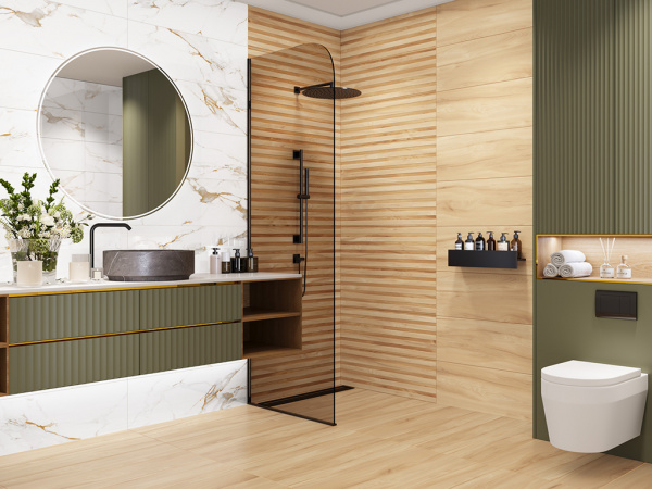 Настенная плитка Woodstyle Oak (WT93WOS21) 30x90x10.5 от Delacora (Россия)