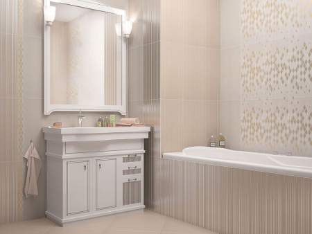 Настенная плитка Lines Beige WT9LNS11 24.9x50 от AltaCera (Россия)