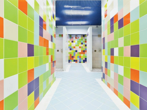 Настенная плитка 5114 Калейдоскоп фиолетовый 20x20 от Kerama Marazzi (Россия)
