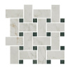 Декор Серенада мозаичный белый лаппатированный (T038/SG6540) 32x32x0.9 от Kerama Marazzi (Россия)